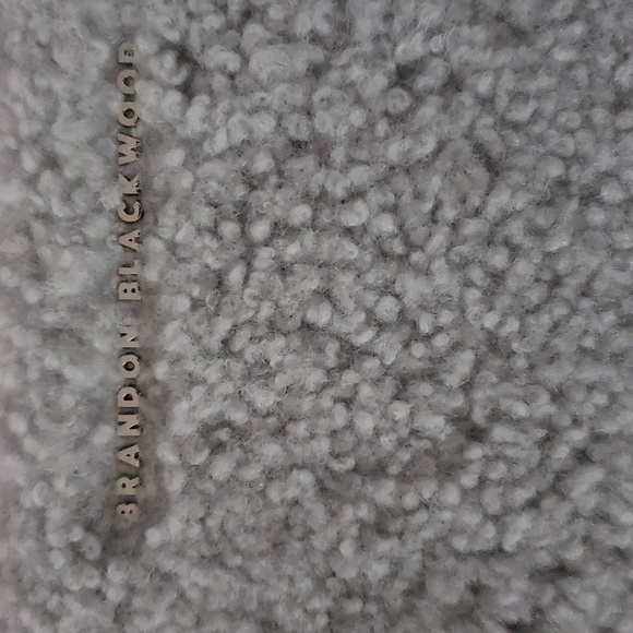 Brandon Blackwood Mini Kendrick Trunk Shearling Bag - Light Blue/Silver - Picture 7 of 8